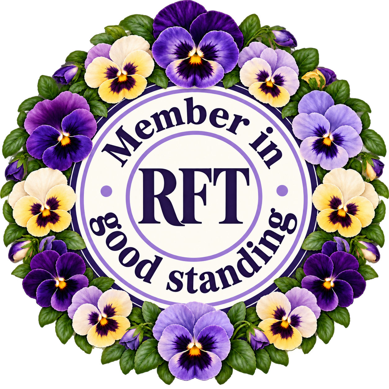 RFT Member in good standing badge